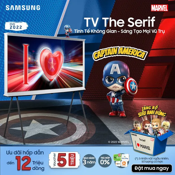 Smart Tivi Samsung 4K The Serif 50 Inch QA50LS01B