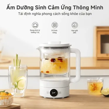 Ấm Điện Pha Trà Dưỡng Sinh Simplus YSHU001WH02 2