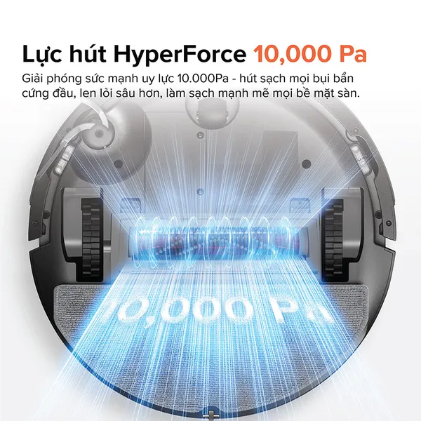 Robot Hút Bụi Lau Nhà Roborock Q10 PF Plus