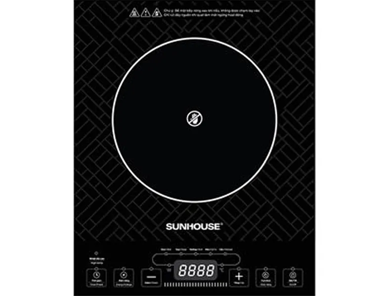 Bếp hồng ngoại cơ đơn Sunhouse SHD6011 2000W (Tặng Kèm Vỉ Nướng)
