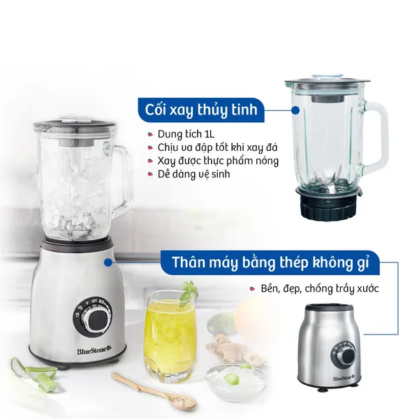Máy xay sinh tố Bluestone BLB-5336 600W