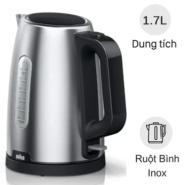 Ấm Đun Siêu Tốc Braun WK1500BK