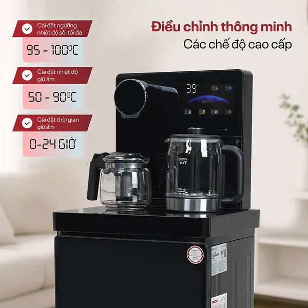 Cây Nước Nóng Lạnh Kết Hợp Bàn Trà Fujihome TBA2