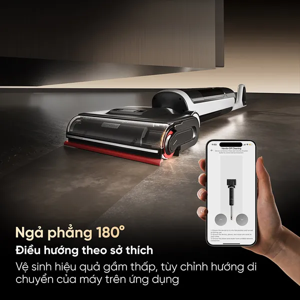 Máy Hút Bụi Lau Nhà Cầm Tay Dreame H15 Pro Heat