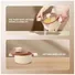 Bộ Nồi Chống Dính Ceramic Elmich Mocha EL5243MC04 Size 18,20,24, Quánh 16cm