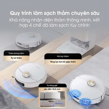 Robot Hút Bụi Lau Nhà Dreame L10s Pro Ultra Heat 9