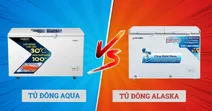 N&ecirc;n mua tủ đ&ocirc;ng Aqua hay Alaska, loại n&agrave;o tốt hơn?