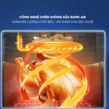 Nồi chiên không dầu Kalite KL-1200 3