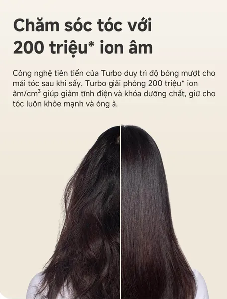 Máy Sấy Tóc Tốc Độ Cao Mova Turbo Màu Trắng