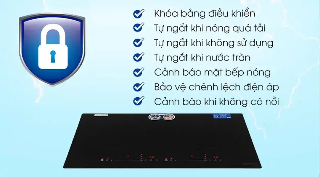 Bếp Từ Hồng Ngoại Đôi Pramie PRMY-2108 - Malaysia