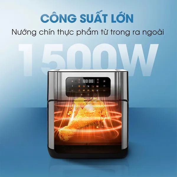 Nồi Chiên Không Dầu Kalite Air Pro 12 Lít