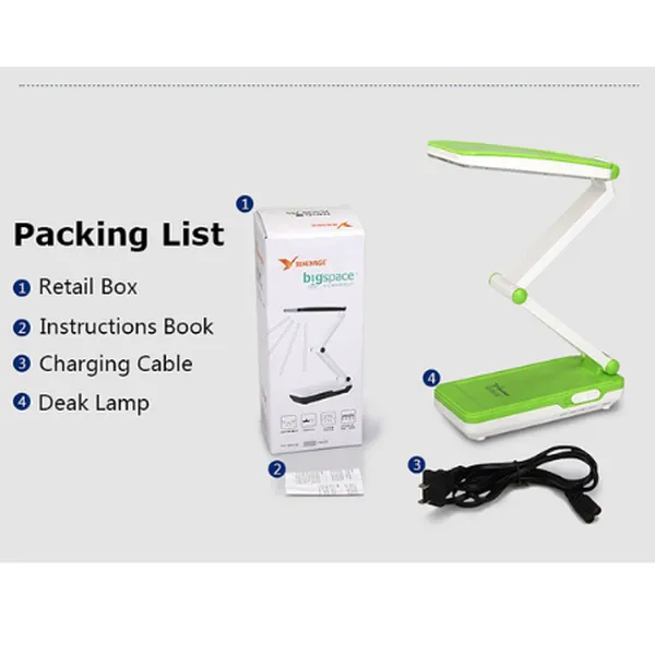 Đèn bàn học sạc LED YAGE YG-5913C