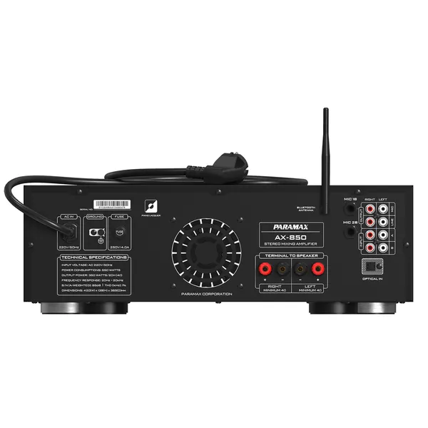 Amply Paramax Tích Hợp Micro Không Dây AX-850