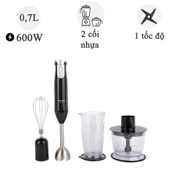Máy xay sinh tố cầm tay Panasonic MX-SS1BRA 600W
