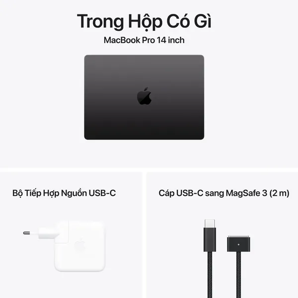 Macbook Pro 14.2 M5 512GB, Đen