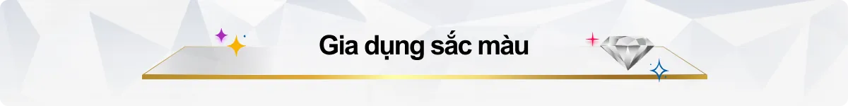 Banner gia dụng sắc màu