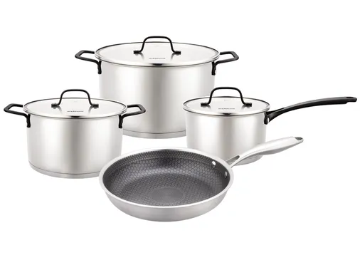 Bộ Nồi Chảo Inox Cao Cấp 5 Đáy Simplehome RW12683-7 0