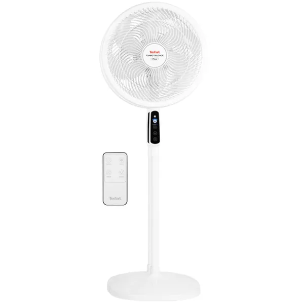 Quạt Đứng Tefal Turbo Silence Plus VH689690 - Trắng Cánh Trắng