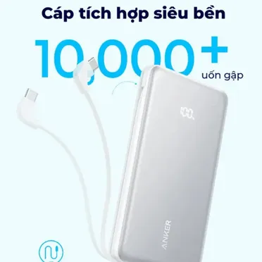 Sạc Dự Phòng Anker Zolo 2C1A 22.5W 20000mah B2B_A110E 0
