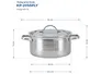 Nồi Inox 5 Lớp Đáy Liền Korea King KP-20S5PLY 3 Lít