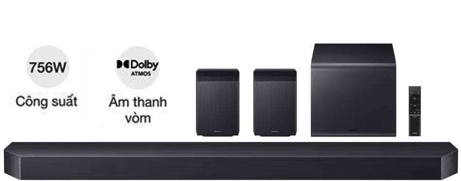 Bộ Loa Thanh Samsung HW-Q990F/XV 756W