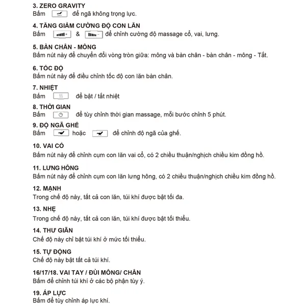 Ghế Massage Simplehome 898-A19