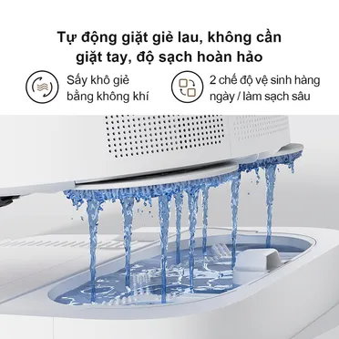 Robot Hút Bụi Lau Nhà Tự Giặt Giẻ Xiaomi X20 Plus 6
