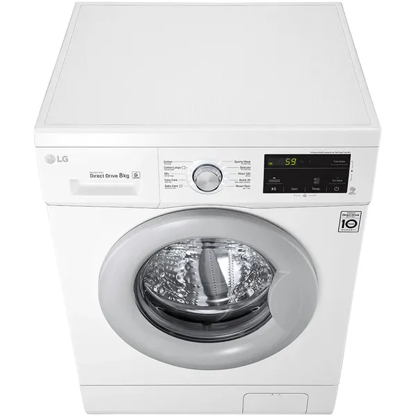 Máy Giặt LG Inverter 8 Kg FM1208N6W