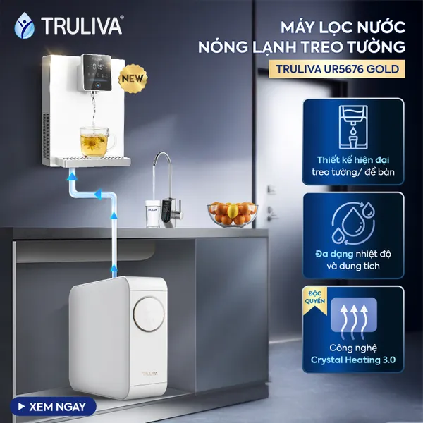 Máy Nóng Lạnh Treo Tường Truliva W6412