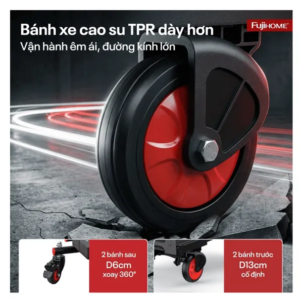 Xe Đẩy Đa Năng 2 in 1 Fujihome FTM-150