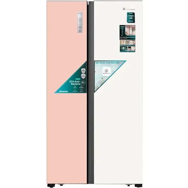 Tủ Lạnh Hisense Inverter 519 Lít RS668N4EW-PU