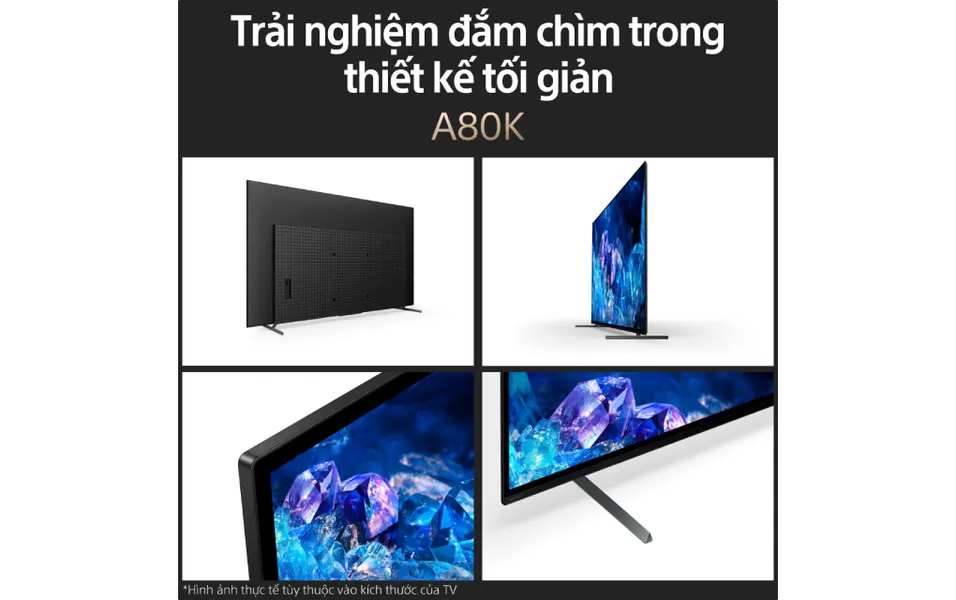 Google Tivi OLED Sony 4K 77 Inch XR-77A80K