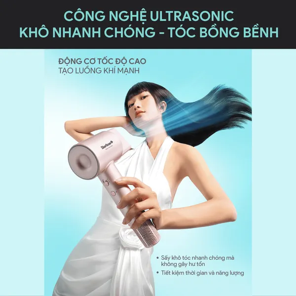 Máy Sấy Tóc Tốc Độ Cao BlueStone HDB-1975 1600W