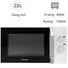 Lò Vi Sóng Kết Hợp Nướng Panasonic NN-GM34JMYUE 23 lít