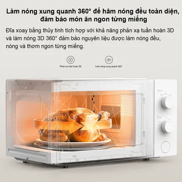Lò Vi Sóng Xiaomi Microwave Oven EU (BHR7990EU) 20 Lít 5