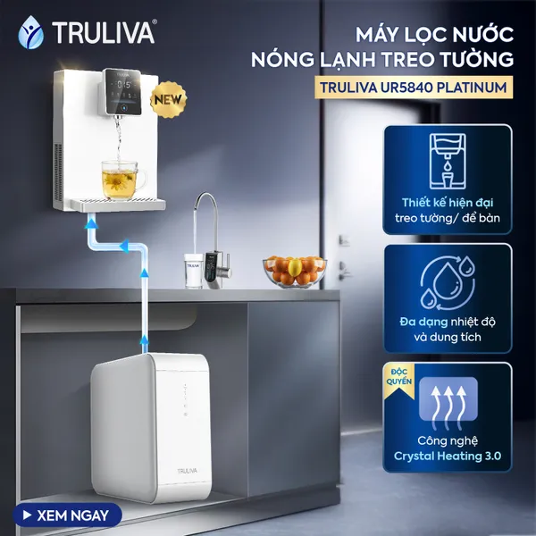 Máy Nóng Lạnh Treo Tường Truliva W6412