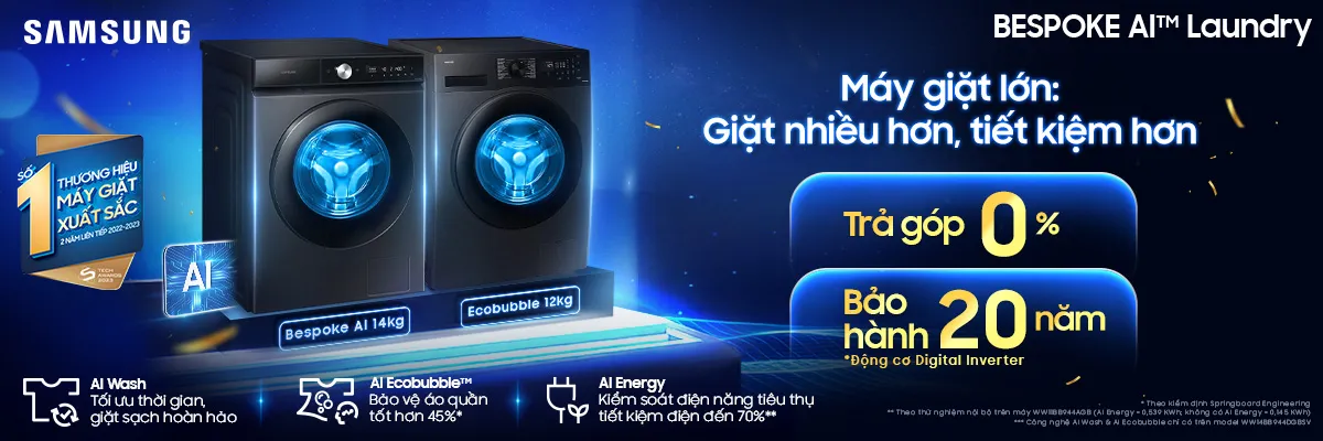 Máy giặt Samsung