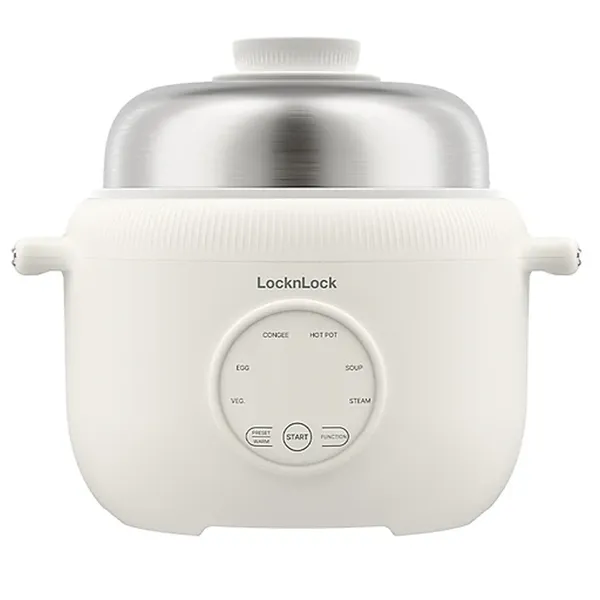 Nồi Điện Đa Năng LocknLock EJP186IVY 500W 1.6 Lít Màu Ngà