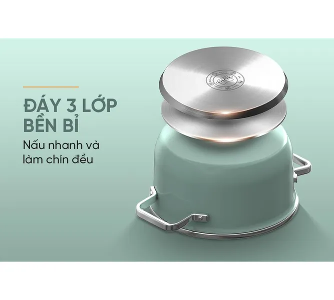 Bộ Nồi Chảo Inox 304 Sunhouse SHG608
