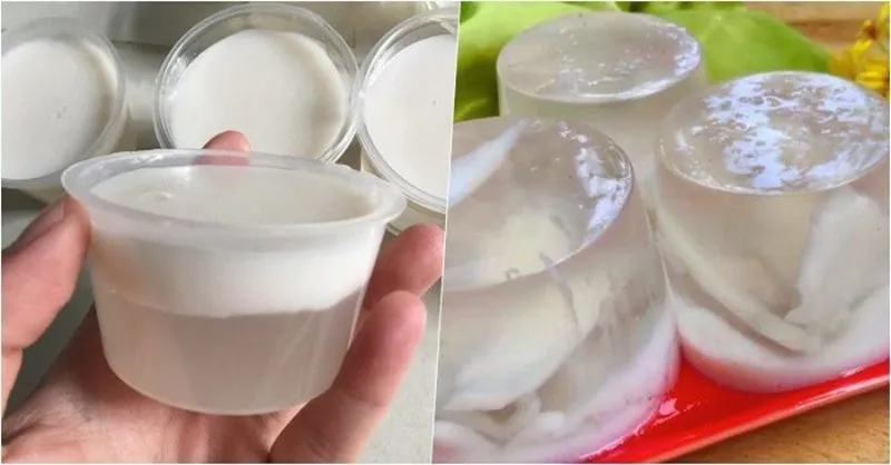 4 Cách làm rau câu dừa dẻo ngon giòn, không bị tách lớp