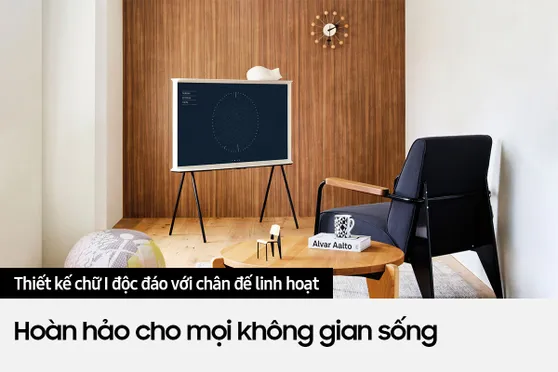 Smart Tivi Samsung 4K The Serif 65 Inch QA65LS01B 9