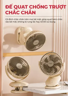 Quạt Sạc Mini Magic A-004 8