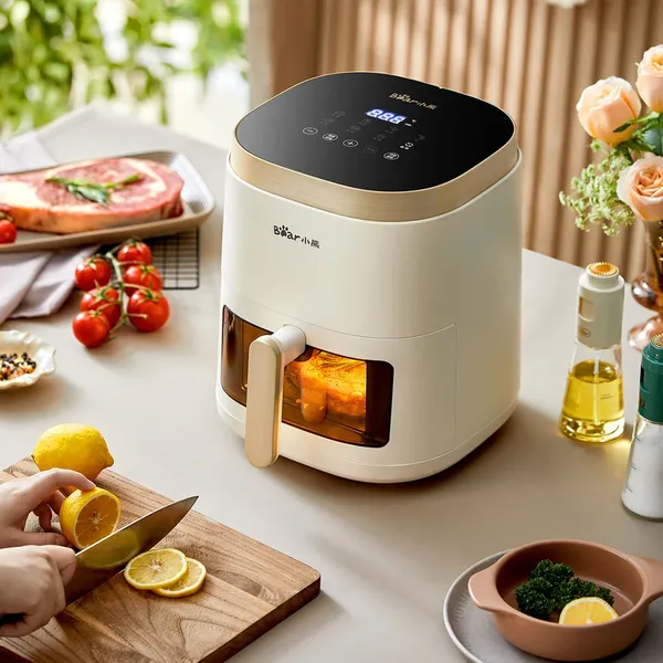 Nồi Chiên Không Dầu Bear QZG-F15E3 - Hàng Quốc Tế