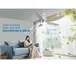 Quạt Trần 5 Cánh Có Đèn Sunhouse Apex APF7681G