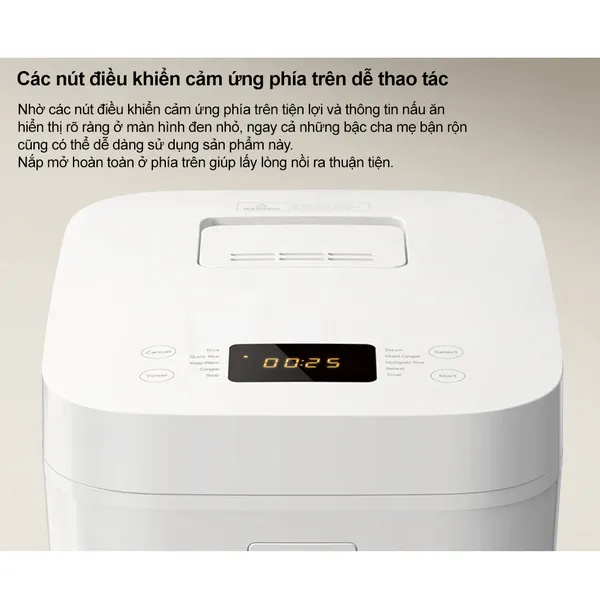 Nồi Cơm Điện Xiaomi Multifunctional Rice Cooker (BHR9115VN) 4 Lít