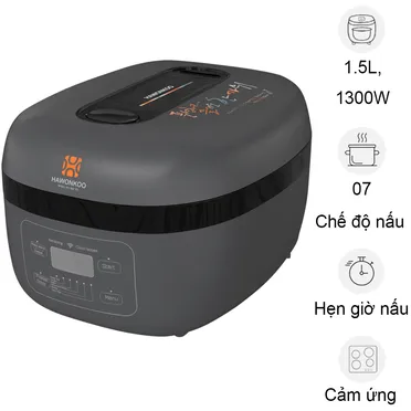 Nồi Cơm Điện Cao Tần Hawonkoo RCH-152-IH-GR 1.5 Lít