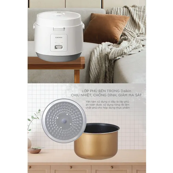 Nồi Cơm Điện Cuckoo CR-1095 1.8 Lít
