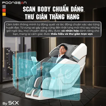 Ghế Massage Poongsan MCP-426 5