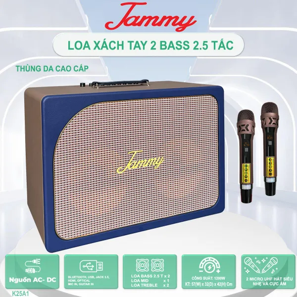 Loa Karaoke Xách Tay Jammy K25A1
