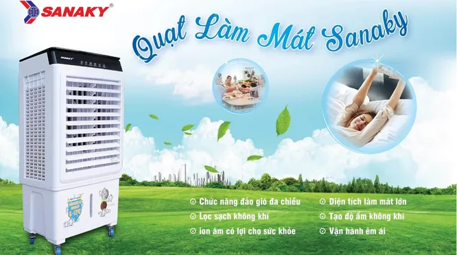 Máy làm mát không khí Sanaky VH5500AR 5